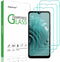 beukei (3 Pack) Tempered Glass Screen Protector for NUU A23 Plus, Touch Sensitive, Case Friendly, 9H Hardness