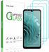 beukei (3 Pack) Tempered Glass Screen Protector for NUU A23 Plus, Touch Sensitive, Case Friendly, 9H Hardness