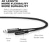 DUKABEL USB to 3.5mm Jack Audio Adapter, USB to Aux Cable with TRRS 4-Pole Mic-Supported