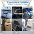 BelaGoods VIDA 8Magnet 360 15/14/13/12 BelaGoods Magnetic Car Phone Mount for Dashboard & Vent, Rotating Mini Phone