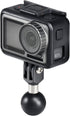 FANAUE 1" Action Camera Universal Ball Adapter with Handlebar Clamp Mount U-Bolt Base,B Size Ball Compatible Gopro Hero