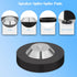 Monosaudio 39x13mm Speaker Spike Floor Protectors, Stainless Steel Isolation Feet Pads for HiFi Speaker/Audio (4Pcs