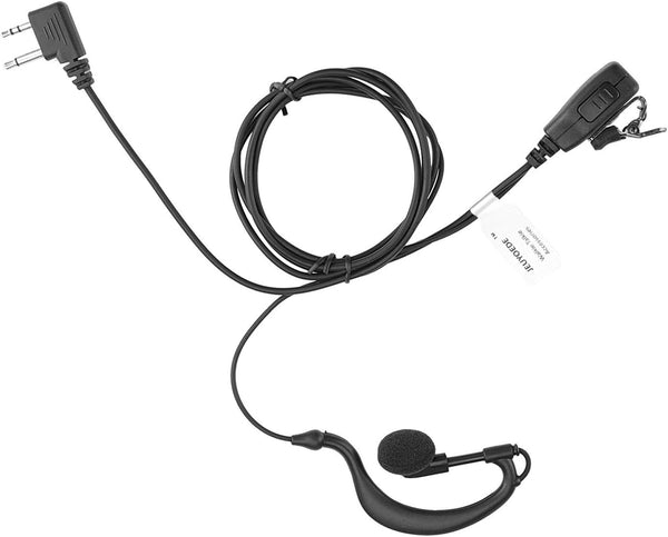 GXT1000VP4 G Shape Earpiece Headset with Mic for Midland LXT500VP3 LXT600VP3 GXT1050VP4 Radio