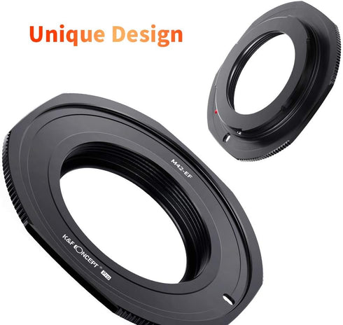 K&F Concept M42 to EOS Adapter, Updated Lens Mount Adapter for M42 Mount Lens to Canon EOS EF EF-S Cameras