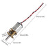 JUZITAO 4PCS N20 3V-6V Mini Micro Gear Motor DC Slow Speed Full Metal Gearbox Micro Motor Speed Reduction Motor for DIY