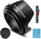 49mm Universal Tulip Flower Lens Hood with Centre Pinch Cap for Canon Nikon Sony Pentax Olympus Fuji