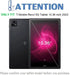 Keyboard Case for T-Mobile Revvl Tab 5G 10.36 Inch Tablet 2023, Slim PU Stand Cover with Bluetooth Keyboard