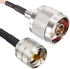 uxcell UHF (PL259) Male to N-Type Male Antenna Cable, RG316 Coax Cable 4 Ft for Ham Radio Transceiver