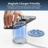 Generic Magnetic Phone Holder Stand Compatible with MagSafe Cases, Detachable Aluminum Surface with Strong Magnet