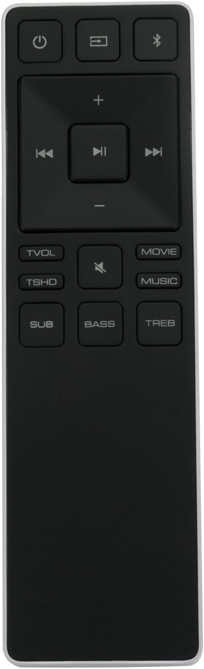 XRS531 Soundbar Remote Control for Vizio Sound Bar SB3621n-E8