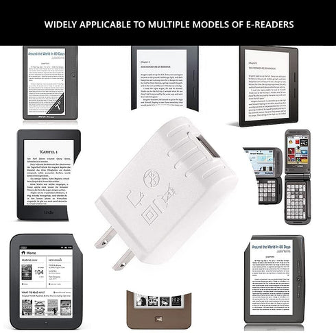UL Certified 5V 1A Power Adapter USB Wall Charger 1000mA DC Power Supply Compatible with All USB Plug (5Pcs)