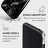 BURGA Phone Case Compatible with iPhone 11 PRO - Hybrid 2-Layer Hard Shell + Silicone Protective Cover, Black and White