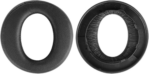 Geekria QuickFit Ear Pads for Sony PlayStation Platinum Wireless Headset, Black Earpads & Ear Cushions Replacement