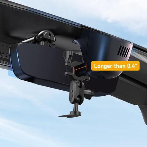 Car Rear View Mirror Radar Detector Mount for Escort Passport, Beltronics Vector & Rocky Mountain Phantom-T