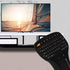 Hilitand 2 in 1 Multimedia Keyboard with Trackball Mouse and Touchpad, Mini QWERTY Keyboard for TV Box, Laptop, Computer
