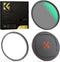 K&F Concept 62mm Magnetic Swap ND8 Lens Filter - 3-Stop Fixed Neutral Density, Waterproof, Scratch Resistant