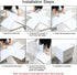 DEPTHLAN 10" 2 -40pcs 6 (10 inch Photo Light Box Portable Folding Photography Light Tent kit with Light Bar LED Light