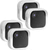 Silicone Case Cover for Blink Outdoor 4, Weatherproof Protective Skin with Hat Brim, 4 Pack