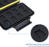 16 Slots Micro SD Card Holder, Micro SD Card Case Organizer with Carabiner, Water-Resistant