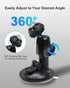 INSEETECH 5kg 360 Windshield Suction Mount for Backup Camera Monitor - Heavy-Duty Load Capacity, Metal Construction
