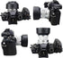 JJC Reversible Bayonet Lens Hood Shade for Olympus M.Zuiko Digital 45mm F1.8 Lens - Replaces Olympus Lens Hood LH-40B