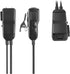Ptt Mic Earpiece Two Way Radio Headset, Ear Clip Wrap Around Earphone for Midland Walkie Talkie AVPH4