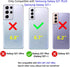 Military Grade Drop Impact Case for Samsung Galaxy S21 Plus, 360 Metal Rotating Ring Kickstand Holder, Armor Heavy Duty