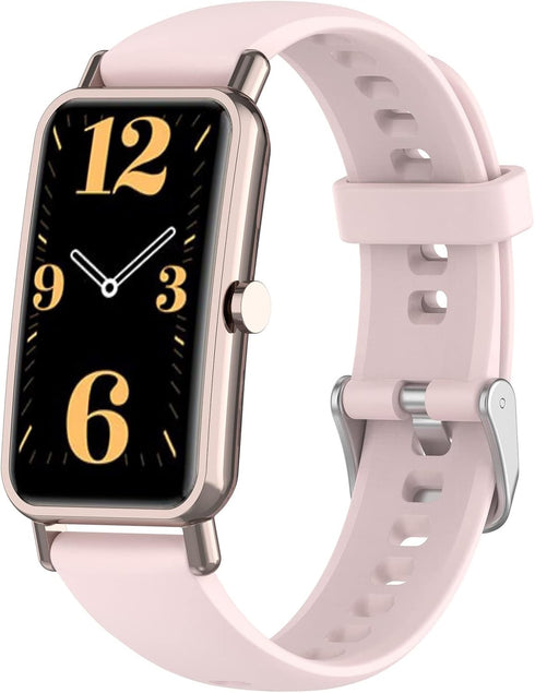 FitTurn 16mm Watch Bands Compatible for YIHANXLH Smart Watch Replacement Wrist Strap Wristband for YIHANXLH 1.5" Smartwatch Soft Silicone Sport Watchband