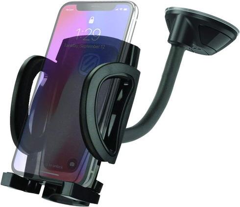 Scosche IHW10 4-in-1 Car Phone Holder, Windshield, Dashboard, Vent, Cup Mount
