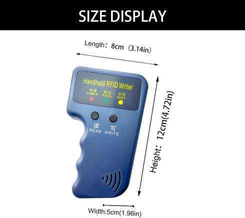 Generic T5577 RFID Handheld id Copier RFID Smart id Card Duplicator Used for id keyfobs and Cards