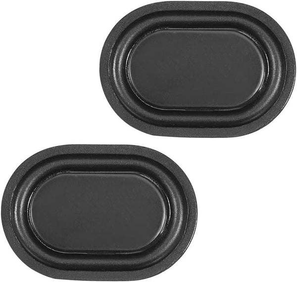 uxcell 41×28mm Speaker Passive Radiator Vibration Plate, 2pcs Subwoofer Vibration Membrane for DIY Bass