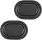 uxcell 41×28mm Speaker Passive Radiator Vibration Plate, 2pcs Subwoofer Vibration Membrane for DIY Bass