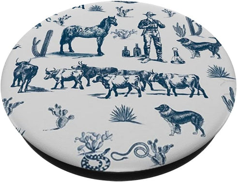 Wild West Adventure Desert PopSockets Swappable PopGrip