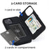 TORU CX PRO Wallet Case for iPhone 12 Pro Max | Shockproof Heavy Duty Cover with Hidden Card Holder & Wrist Strap