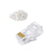 CableCreation Cat6 RJ45 Connectors, 100-PACK Cat6 RJ45 Ends, Ethernet Cable Crimp Connectors for Solid Wire