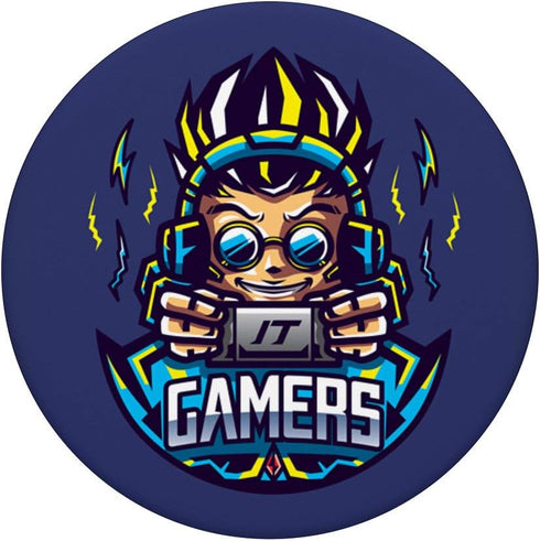 IT Console Computer VR PC Player Gamer Online Games Gift PopSockets Grip and Stand for Phones and Tablets
