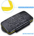12 Slots SD Card Case Holder, Waterproof Anti-Shock SD/SDHC/SDXC Card Storage with Carabiner