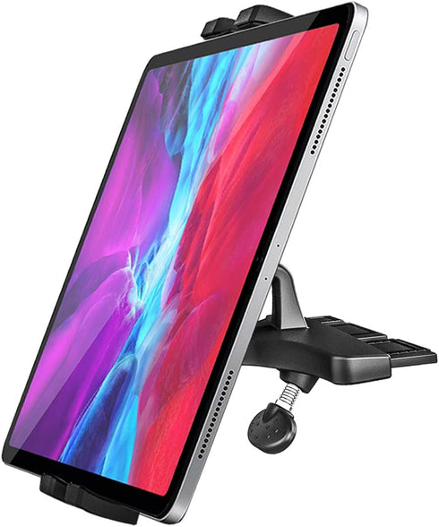 woleyi CD Slot Car Tablet Mount, 360 Rotatable CD Player Car Tablet &