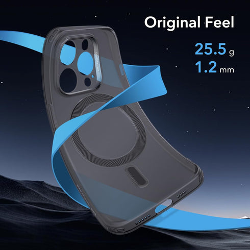 ESR iPhone 14 Pro Case, Frosted Black Military-Grade Protection, Compatible with MagSafe, Resists Scratches