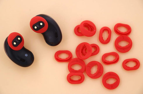 Galaxy Buds Live Adapter Tips - 8 Pairs Replacement Silicone Rubber Ear Tips, Compatible with Samsung