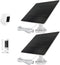 Ring Camera Solar Panel Charger, 5W 6V Fast Charging, Compatible with Ring Stick Up Cam Battery, Waterproof (2 Pack)