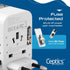Ceptics Universal Travel Adapter Plug with 4 USB Ports - Charge Cell Phones, Smart Watches, iPhones - For International