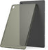 kwmobile Soft TPU Back Protector Case Compatible with Samsung Galaxy Tab S5e - Black/Transparent