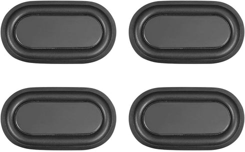 uxcell 88×48mm Speaker Passive Radiator Vibration Plate - Subwoofer Vibration Membrane, DIY Bass (4pcs)