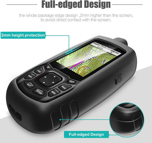 TUSITA 62 62s 62st 62sc 62stc 64 64s 64st 64sc 64x 64sx 64csx 65 65s Case Compatible with Garmin GPSMAP - Silicone