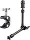 FOMITO 11 inch Articulating Magic Arm + Super Clamp for DSLR Rig Camera, LCD Monitor, LED Video Light
