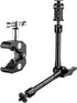 FOMITO 11 inch Articulating Magic Arm + Super Clamp for DSLR Rig Camera, LCD Monitor, LED Video Light