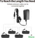 2 Pack 3.3FT 1M 5.5 mm 2.1 mm 5521 12V Tonton DC Power Extension Cable x Male to Female DC Adapter Cord Compatible