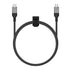 Rokform PowerTrip 100W USB-C Charging Cable, 1m (3.3 ft), Fast Charging Braided Cable for iPhone 15, Galaxy S23, USB C