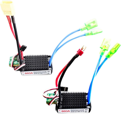 Generic 860A 12V-24V XT60) RC ESC Replacement Waterproof High ESC for RC Boat - (Color: